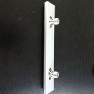 Kit Splicing Rail Aluminium Berkualiti Tinggi untuk Rel, Panel Suria Memasang Komponen Kurungan