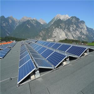 Bumbung rata bumbung atau pemasangan solar, pendakap solar, kit solar