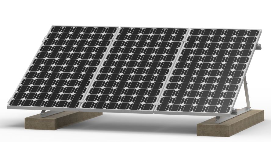 sistem bumbung rata dipasang tetap