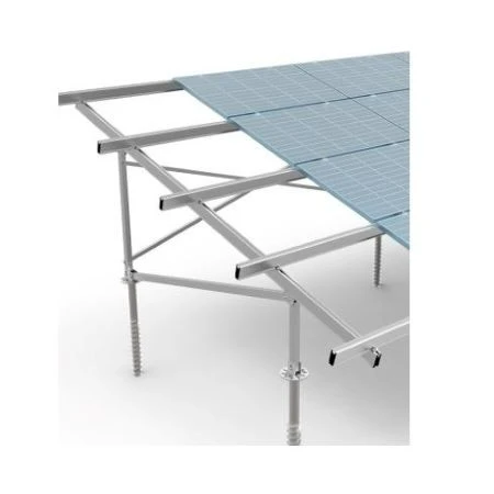Adjustable Solar Panel Ground Mount Structure