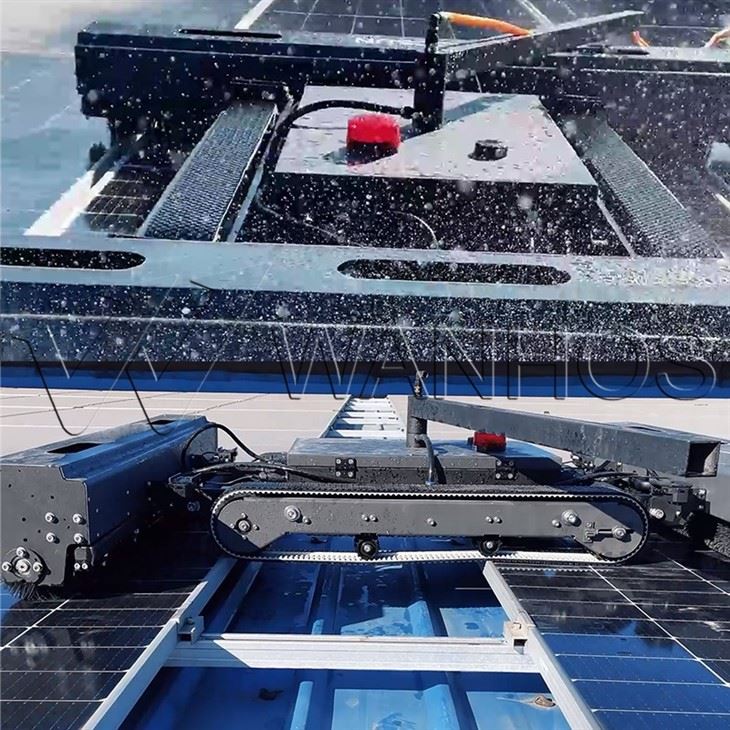 Pv Cleaning Robot Real Usage