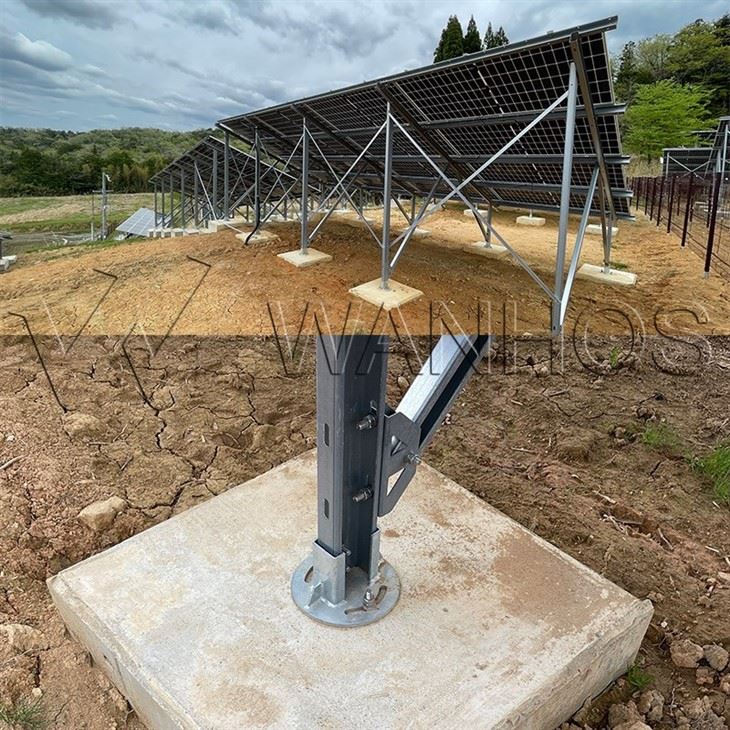 Solar Pv Ground Mount Structure_03