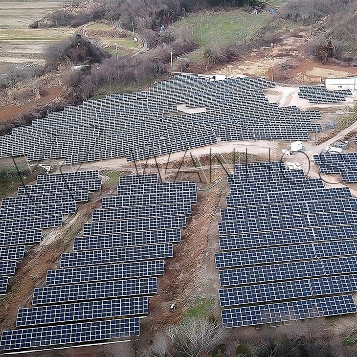 Solar Pv Ground Mount Structure_02