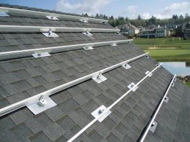 Aluminium Alloy Solar Roof L Kaki Sokongan