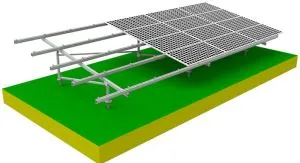 Kurungan Pemasangan Panel Solar Ground