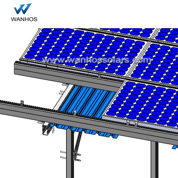 Balcony Solar Structures With Metel Roof