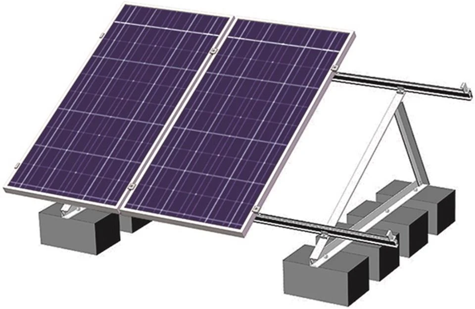 Sistem Pemasangan Bumbung Flat Ballasted