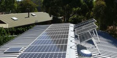 Pangkalan Panel Suria Laras Mount Mounting