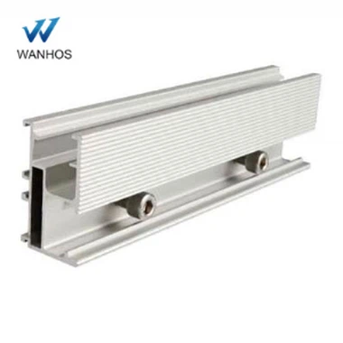 Aluminium Solar Pv System Rail Splice Kit / Solar Panel Connectors