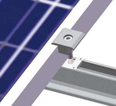 Hot Jual Harga Rendah Mid Clamp Solar L Mounting