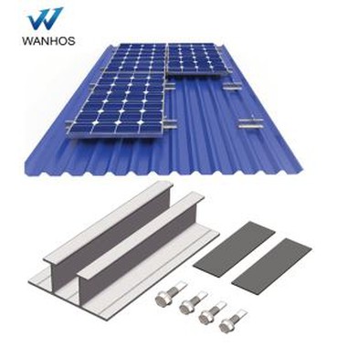 Pengapit Bumbung Logam Untuk Pemasangan Suria