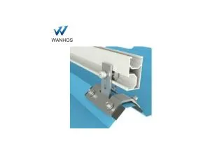 Cangkuk Keluli Tahan Karat, Tangkai Bumbung Logam Trapezoid Untuk Sistem Pemasangan PV Suria