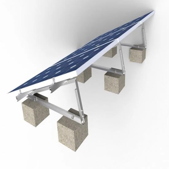 Solar Phptovoltaic Roof Concrete Fold Triangle Bracket System Module