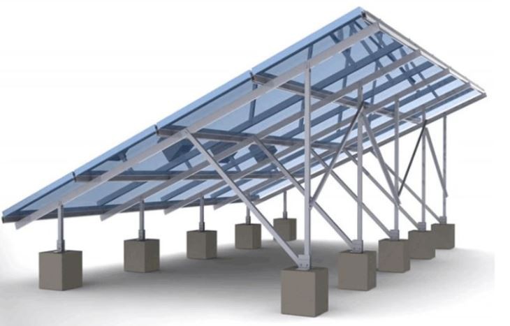 WH Flat Roof Solar Mounting System