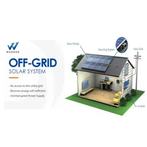 Baru ketibaan solar tenaga sistem 5kw off grid untuk laman utama