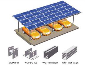Struktur Carport Untuk Tenaga Suria
