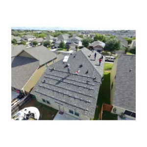 Kalis air berkelip Suria bumbung sistem pelekap