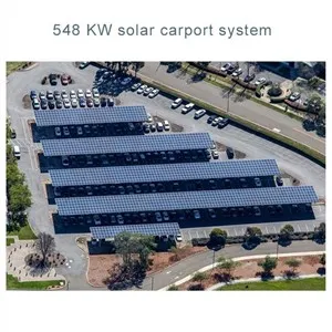 Struktur Carport Solar Komersial