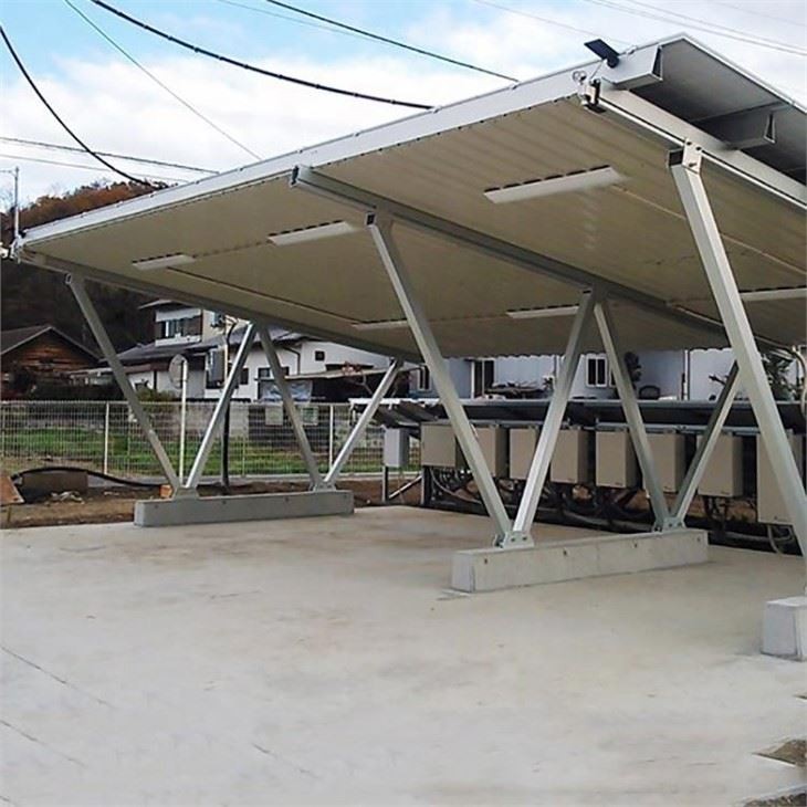 Carport Mounting Rack Pv