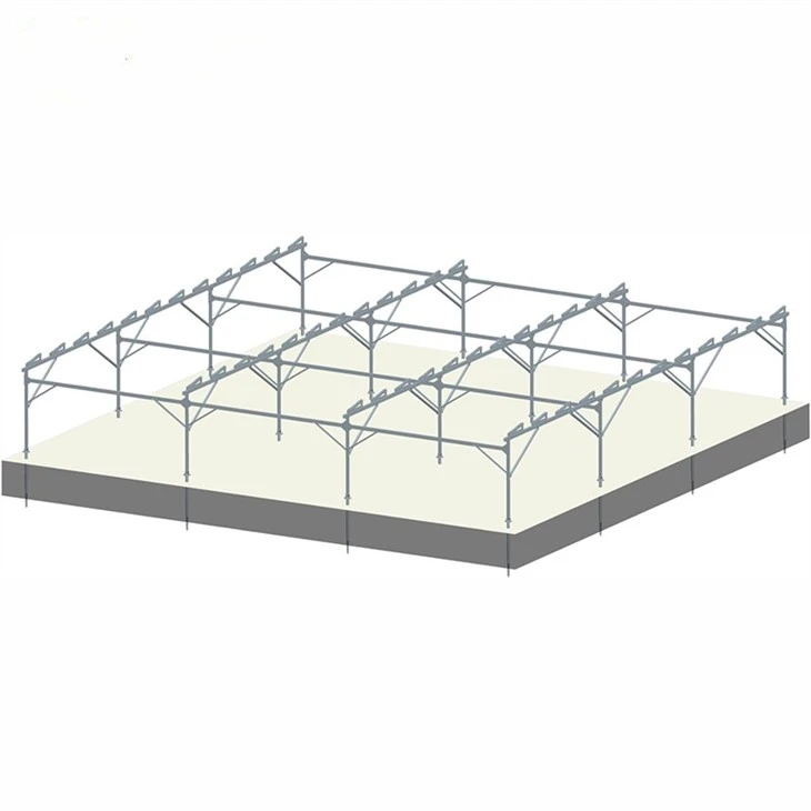 solar farm mounting frame project